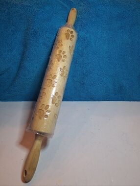Paw Print Rolling Pin NEW